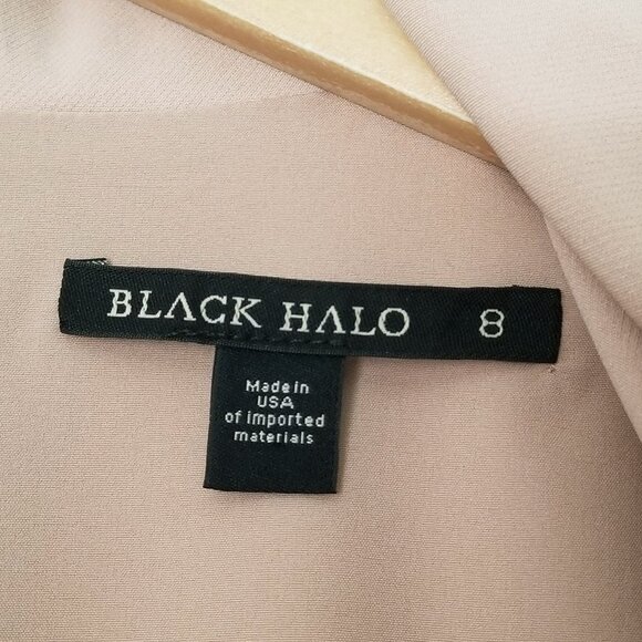 Black Halo Women's Mini Dress in Blush Pink - Picture 5 of 15